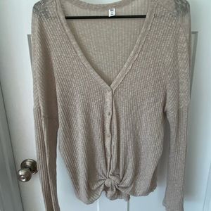 BP button up sweater